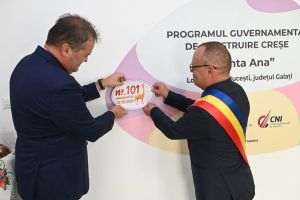 Ministerul Dezvoltării a inaugurat a doua creşă din Galaţi construită în programul ”Sfânta Ana”